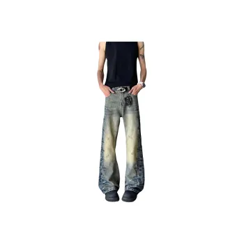 NVRFRGT Jeans Unisex Blue