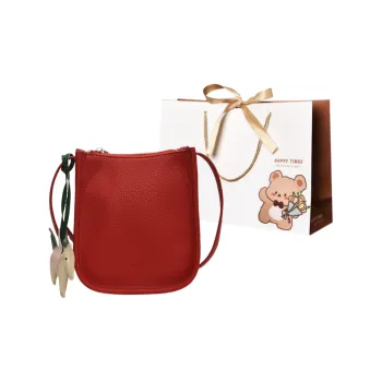 ERANGBEAR PU Crossbody Bag With Cell Phone Pouch Regular Women's Multicolor