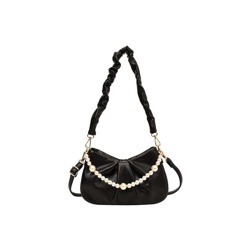 NOMK PU Shoulder Bag Regular Women's Ecru-14