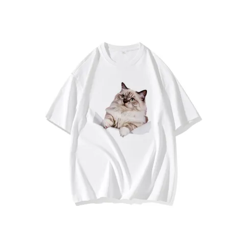 FAIRWHALE Drop Shoulder Sleeve T Shirt Women's