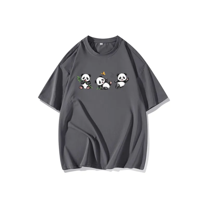 FAIRWHALE Drop Shoulder Sleeve T Shirt Women's-12