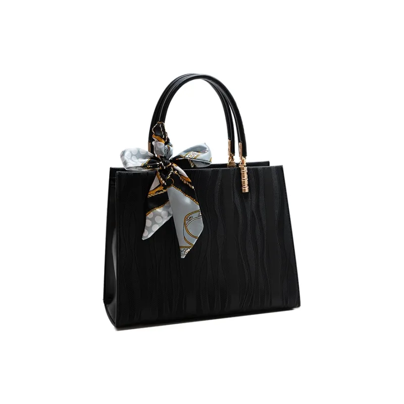 Vigno Synthetic Leather Handbag, One Shoulder, Crossbody Bag Regular Women's Black-2