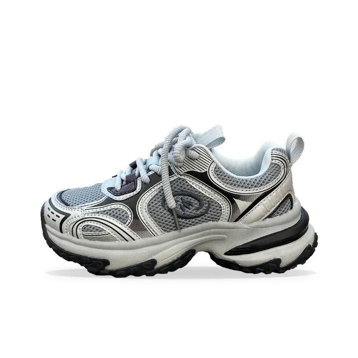 XLAIII Anti Slip And Wear Resistant Height Increasing Low Top Chunky Sneakers Unisex-10