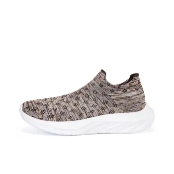 TELENT Slip Resistant, Abrasion Resistant, Lightweight Mid Top Casual Shoes Unisex Mocha