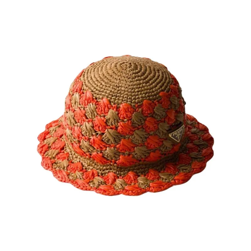 PRADA Crochet knit Bucket Hat-1