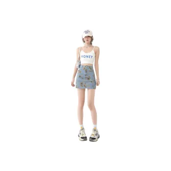 MADALLO Denim Short Skirts Women's