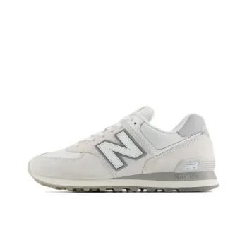 New Balance NB 574 Anti Slip Wear Resistant Low Top Running Shoes Men's Light Gray