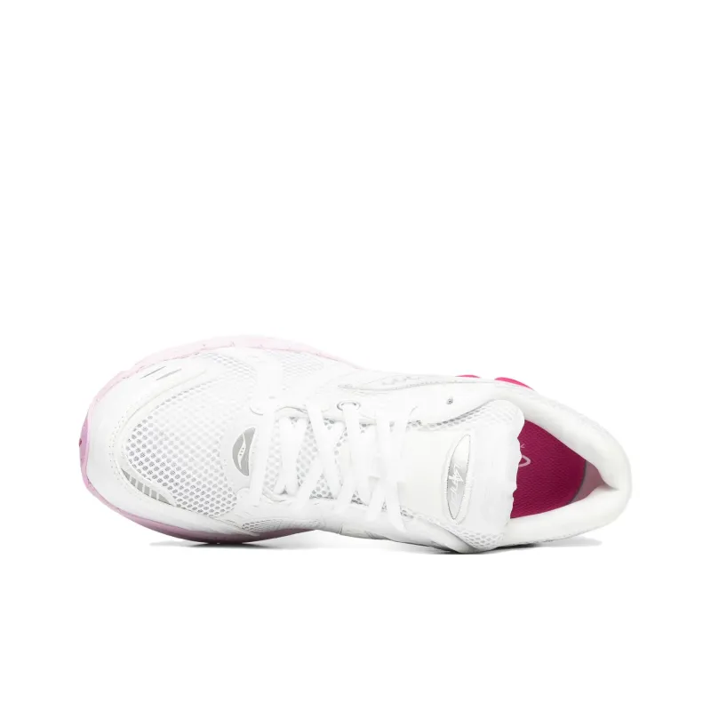 Saucony ProGrid Triumph 4 Anti Slip Wear Resistant Low Top Running Shoes Women's White Pink-2