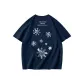 Navy Blue-White