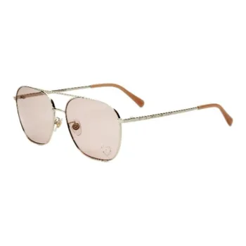 Stella McCartney Metal Aviator Sunglasses Women's Gold