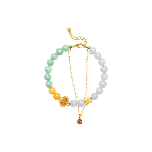 Yi Zhi Jing Glutinous Jade Jadeite Bracelets Women's