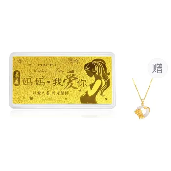 Tkb Investment Gold Pendants Women's