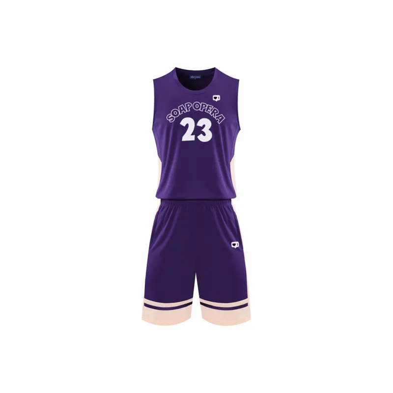 SOAP OPERA Basketball Suit Unisex-8