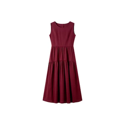 LUYOUYE Sleeveless Dress Women's
