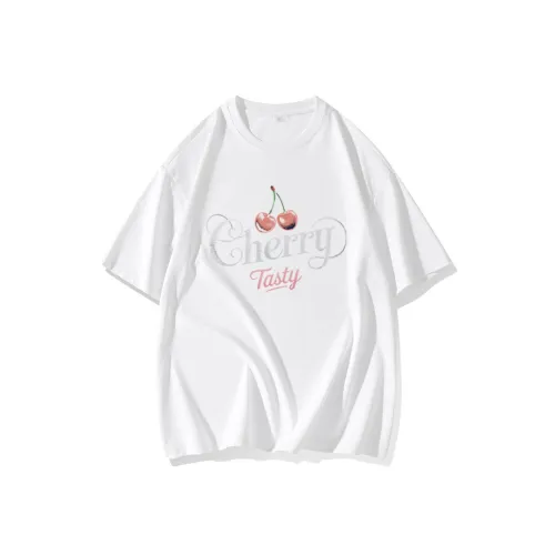 FAIRWHALE Drop Shoulder Sleeve T Shirt Women's