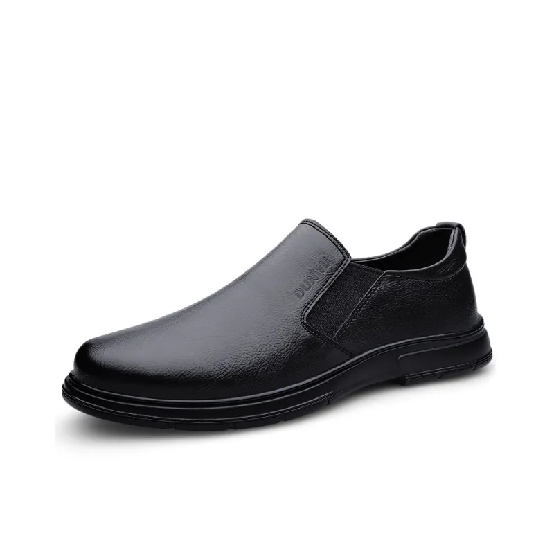 Dunnu Men's Casual Shoes Men Low Top Brown-0