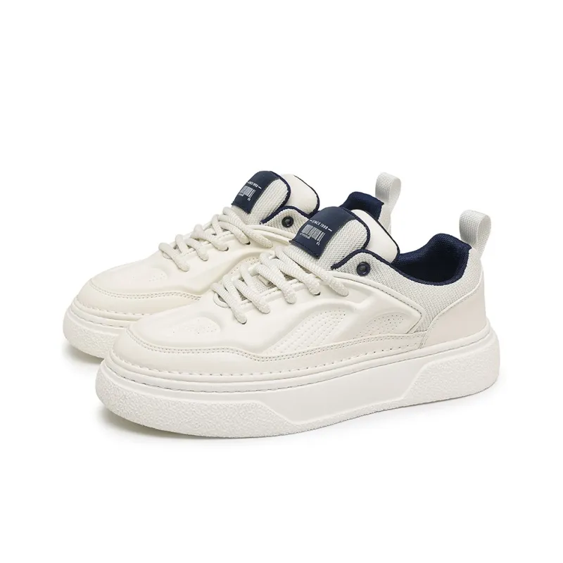 Sportful Anti Slip And Wear Resistant Height Increasing Low Top Skateboard Shoes Men's-2