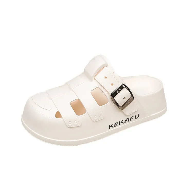 KEKAFU Slip Resistant Closed Toe Slippers Women's-3