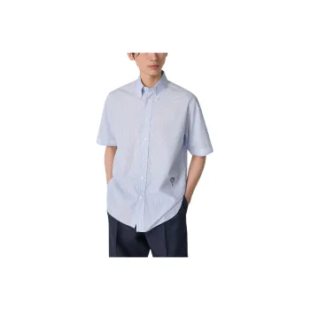 Bottega Veneta SS25 Shirt Men's Blue