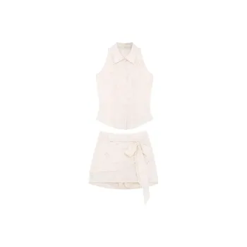 OZVO Two Piece Skirt Sets Women's