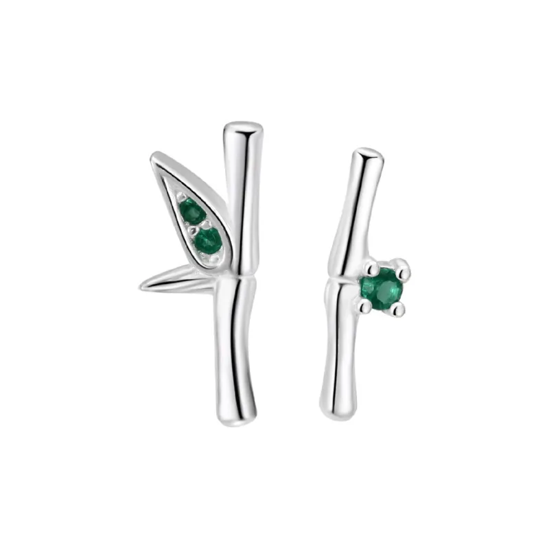 Happy Tide S999 Fine Silver Stud Earrings Women's-0