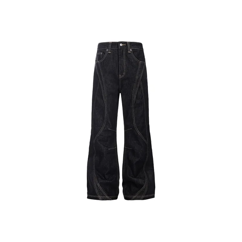 CATSSTAC Jeans Unisex Black-0