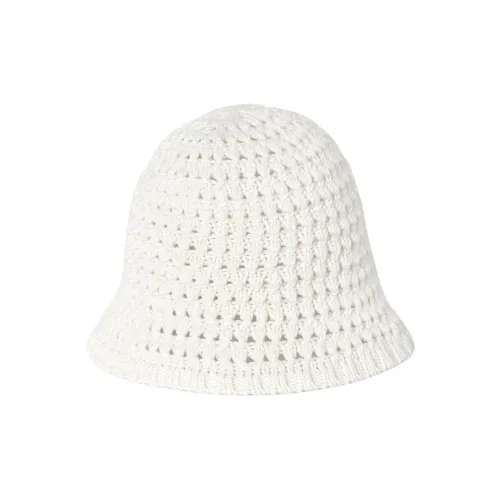 COS Cotton, Polyester, Nylon Bucket Hats Women's White