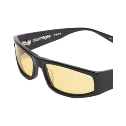 COURREGES Tech Rectangle frame Sunglasses-2
