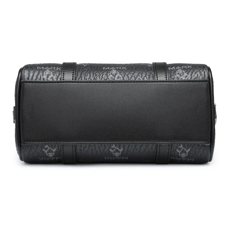 FAIRWHALE PVC Handbag Women's Black-4