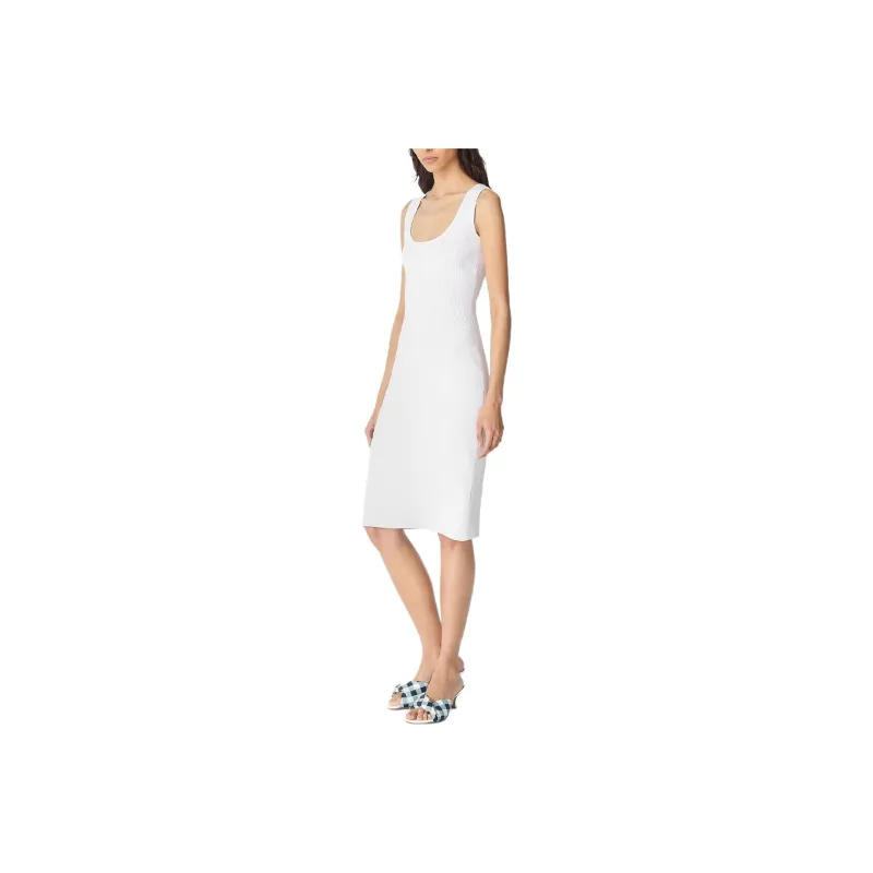 Bottega Veneta SS25 Sleeveless Dress Women's White-0