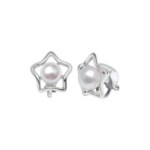IDOKAWA Pearl Clip On Earrings Women's