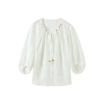 Hang Yi Court Shirts Women's White