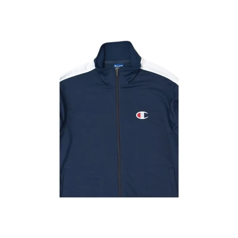 Champion Jacket Japan Version Unisex Navy Blue-3