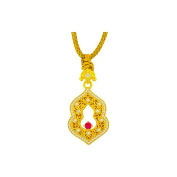 DEMONE S999 Fine Silver Sterling Silver Necklaces Women's
