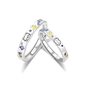 Zocai Rings Unisex