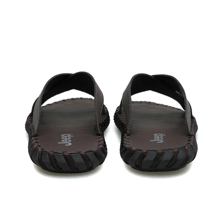 Jeep Rubber Sole Slip Resistant Abrasion Resistant Slide Slippers Men's-16