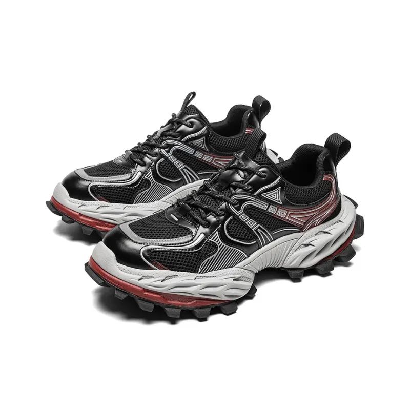 Mo Xu Slip Resistant Low Top Chunky Sneakers Men's-2