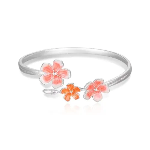 UZIID S999 Fine Silver Sterling Silver Bracelets Women's