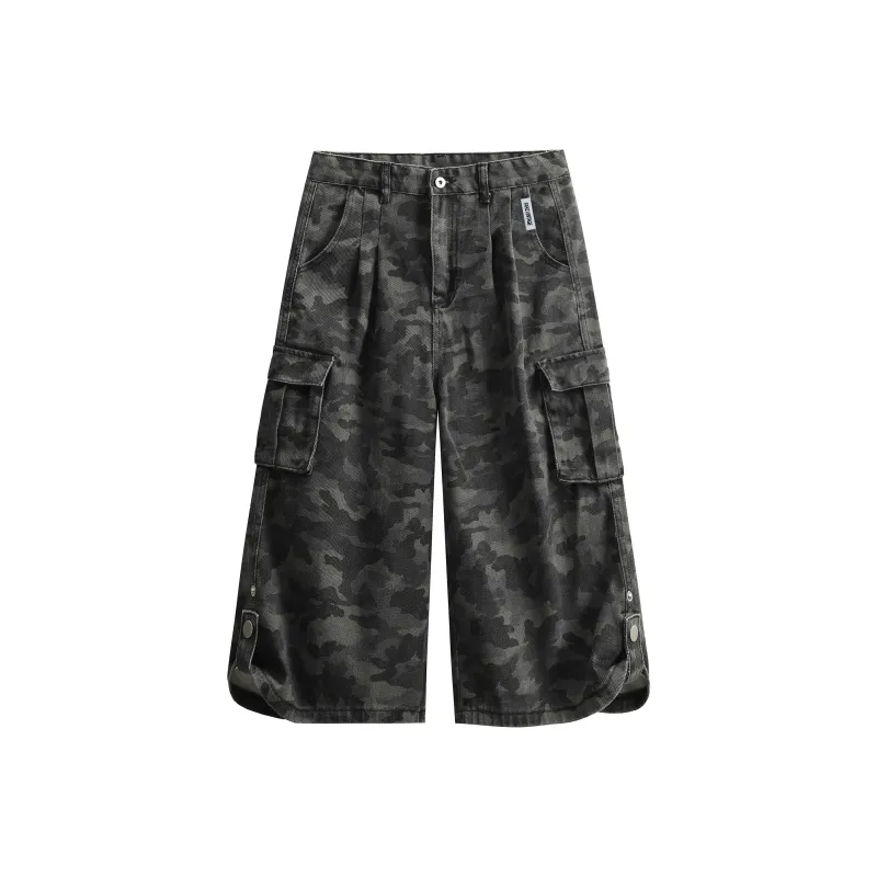 FAKE VINTAGE Denim Shorts Unisex-0