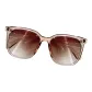 Transparent Tea Brown Frame with Gradient Tea Brown Lens