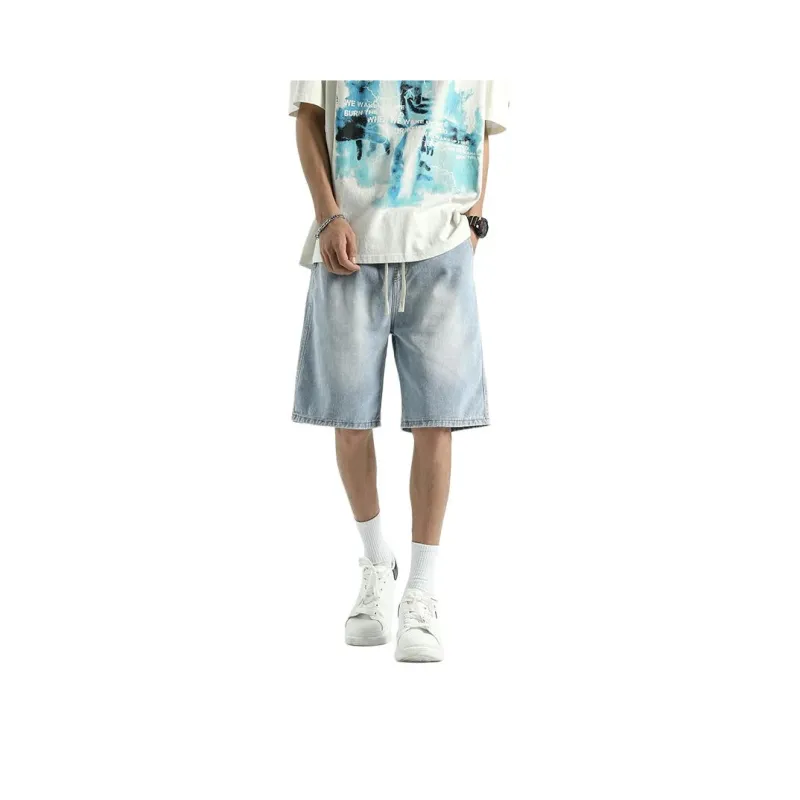 BENGEN Denim Shorts Unisex-0