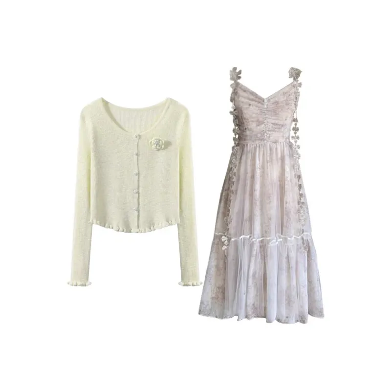 AINUOERMY Two Piece Skirt Sets Women's-0