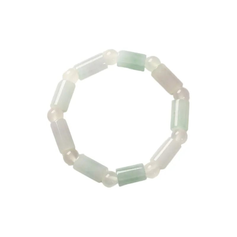 Yubo City Ice Glutinous Jadeite Bracelets Unisex-0