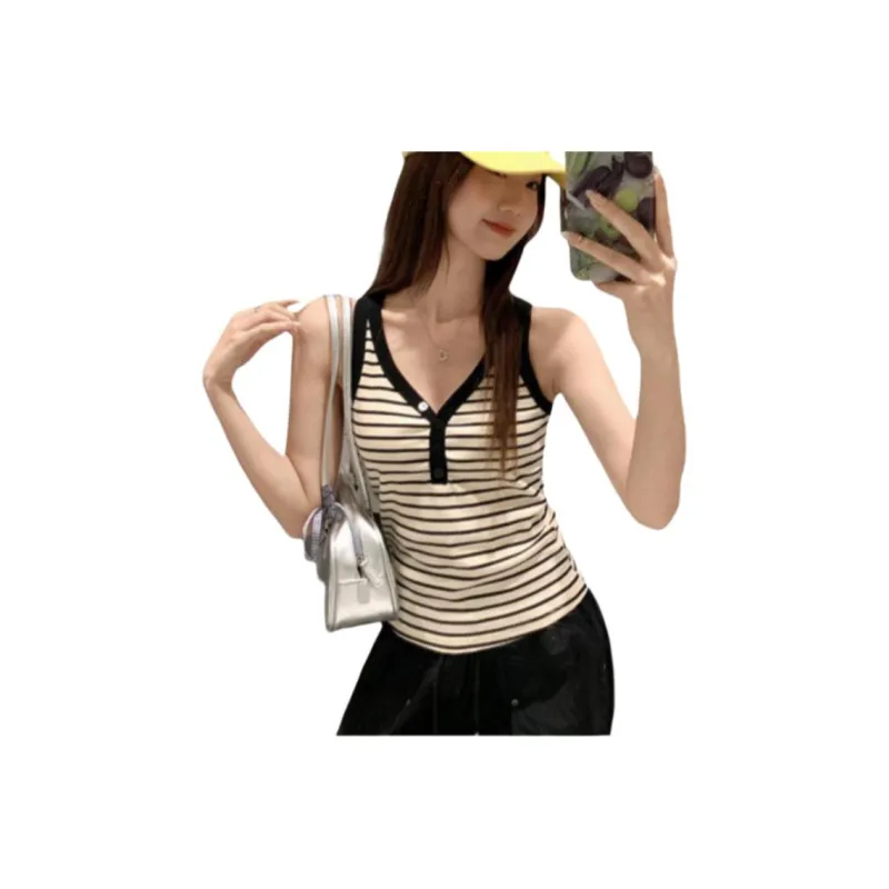 Mu Xiao Xin Tank Tops Women's-8