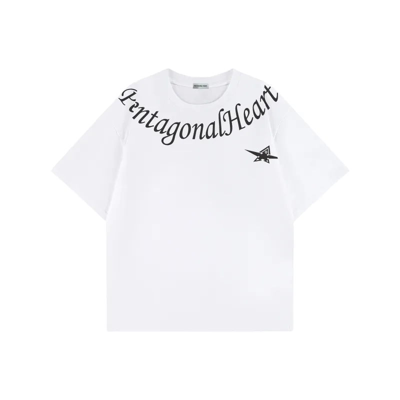 PENTAGONAL HEART T Shirt Unisex-5