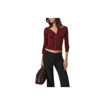 REFORMATION Meadow Regenerative Merino Cardigan Knitwear Women's