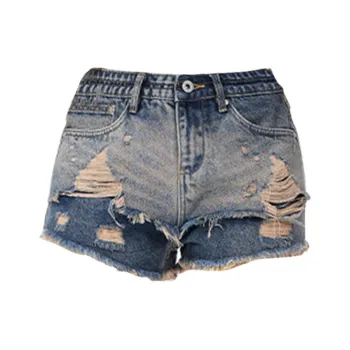 ZAVK Denim Shorts Women's [Vintage Blue]