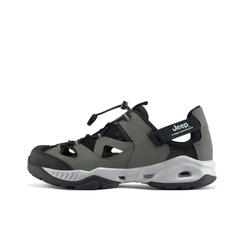 Jeep Slip Resistant Breathable Sports Sandals Mens Sand