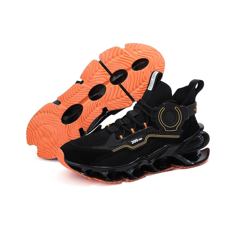 VIDORY ANGEL Height Increasing Abrasion Resistant Breathable Slip Resistant Low Top Casual Shoes Men's-21