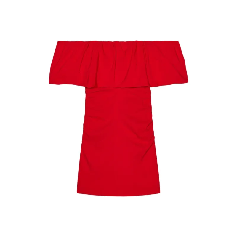 ZARA Sleeveless Dresses Women's Red-1